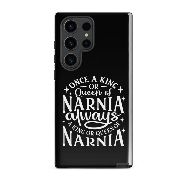 Christian Phone Case King or Queen Narnia Black for Samsung® Samsung® Phone Cases Glossy Samsung Galaxy S23 Ultra 