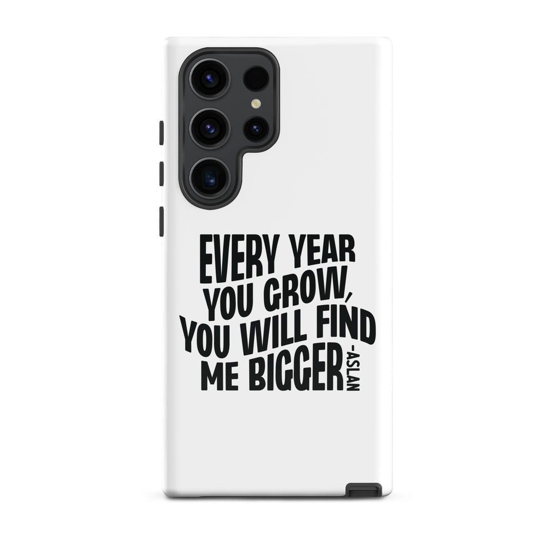 Christian Phone Case Every Year You Grow White for Samsung® Samsung® Phone Cases Glossy Samsung Galaxy S23 Ultra 