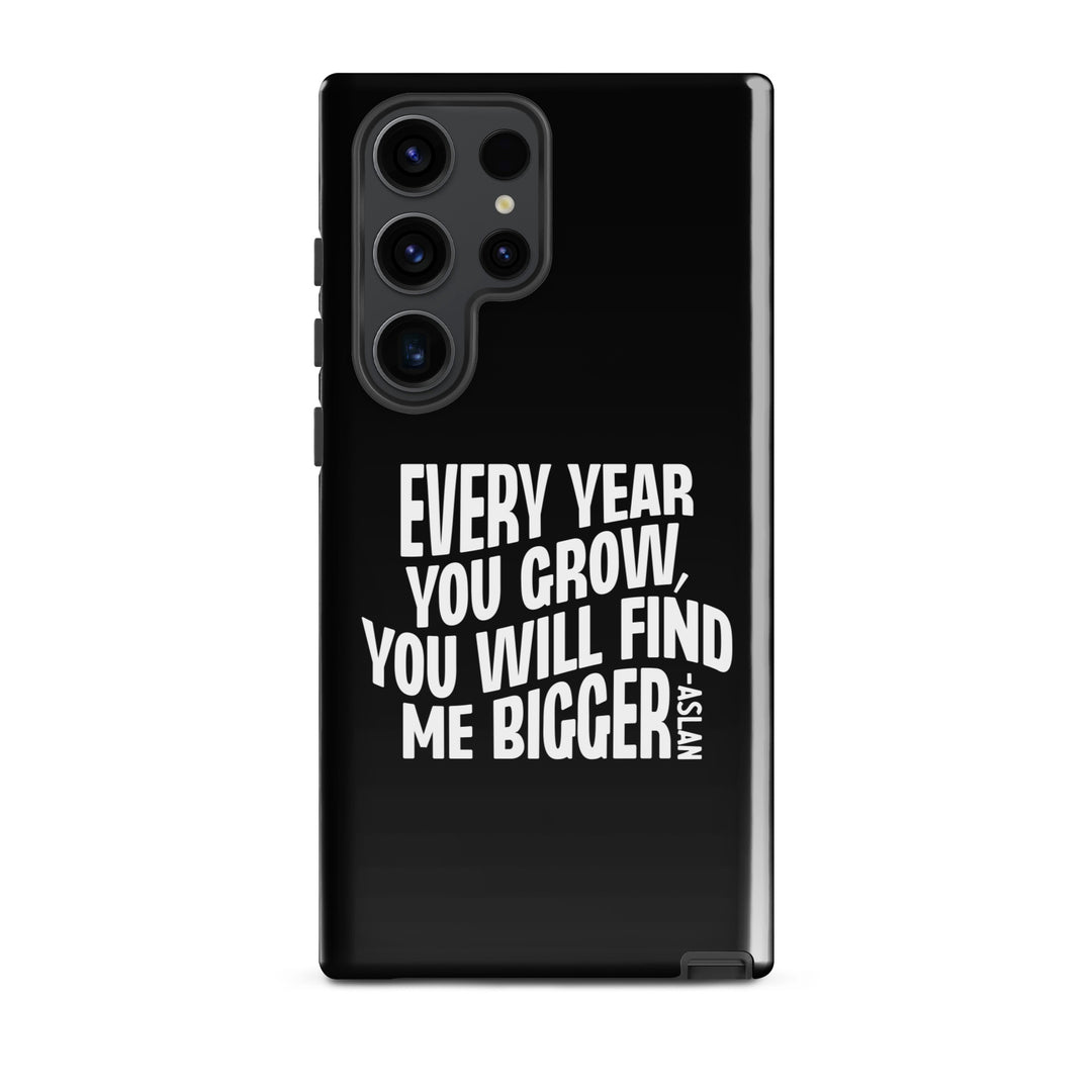 Christian Phone Case Every Year You Grow Black for Samsung® Samsung® Phone Cases Glossy Samsung Galaxy S23 Ultra 