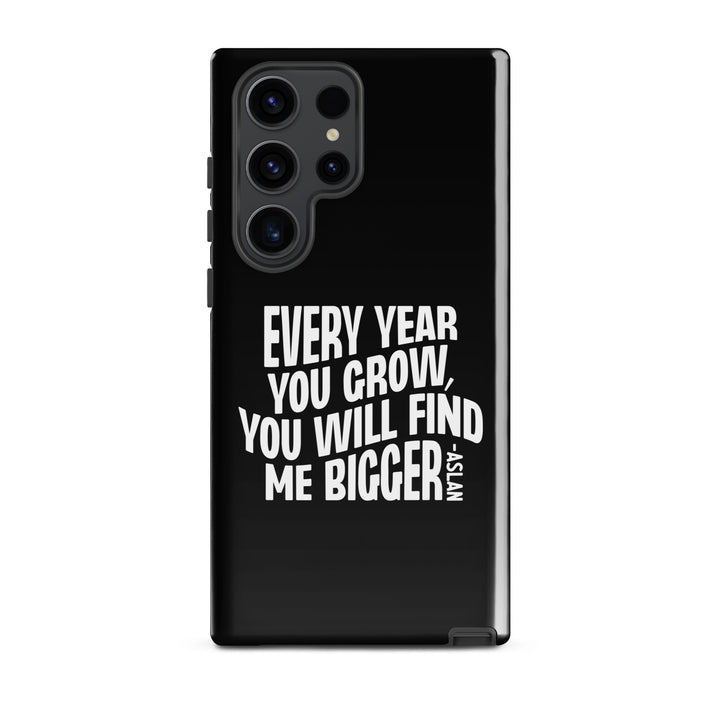 Christian Phone Case Every Year You Grow Black for Samsung® Samsung® Phone Cases Glossy Samsung Galaxy S23 Ultra 