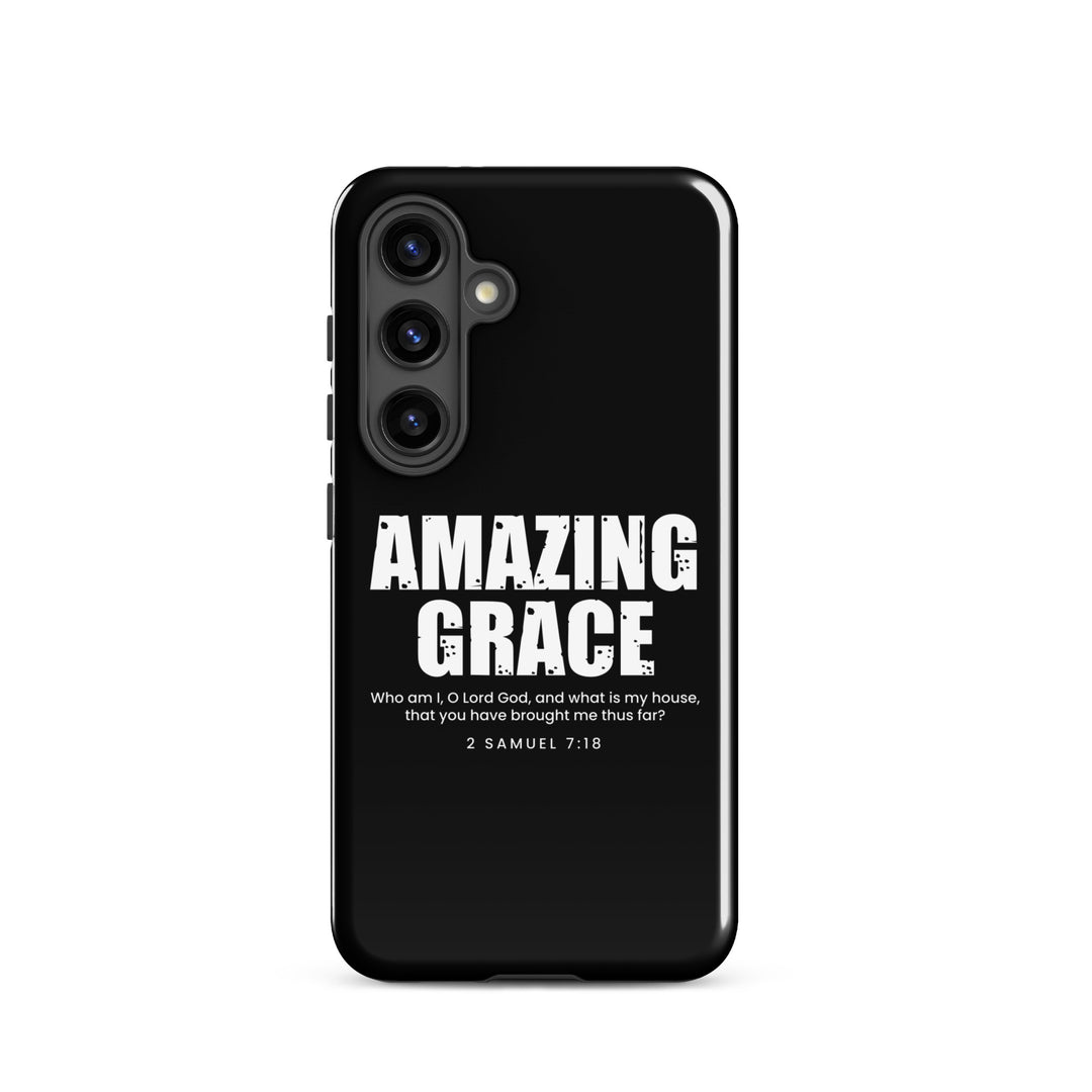 Christian Phone Case Amazing Grace for Samsung® Samsung® Phone Cases Glossy Samsung Galaxy S24 