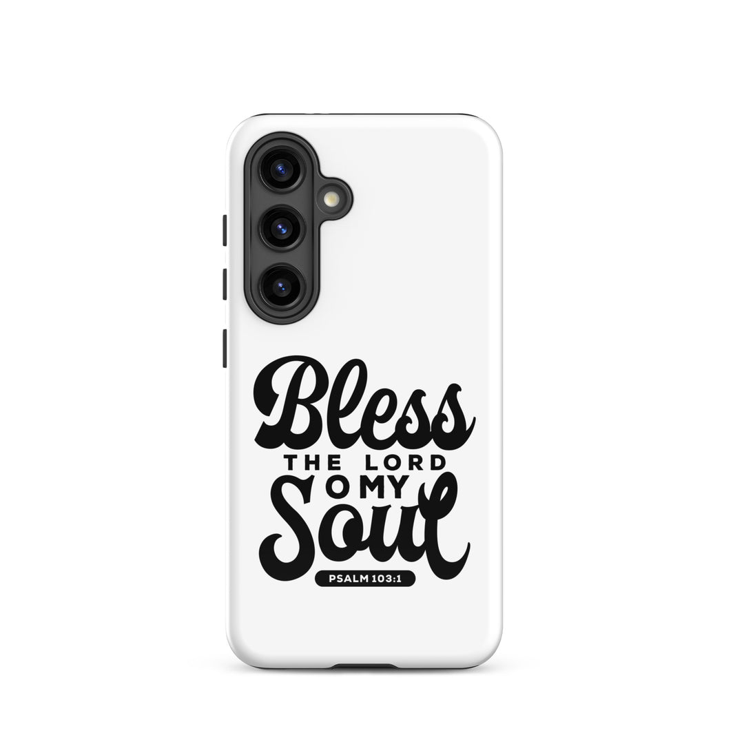 Christian Phone Case Bless The Lord for Samsung® Samsung® Phone Cases Glossy Samsung Galaxy S24 