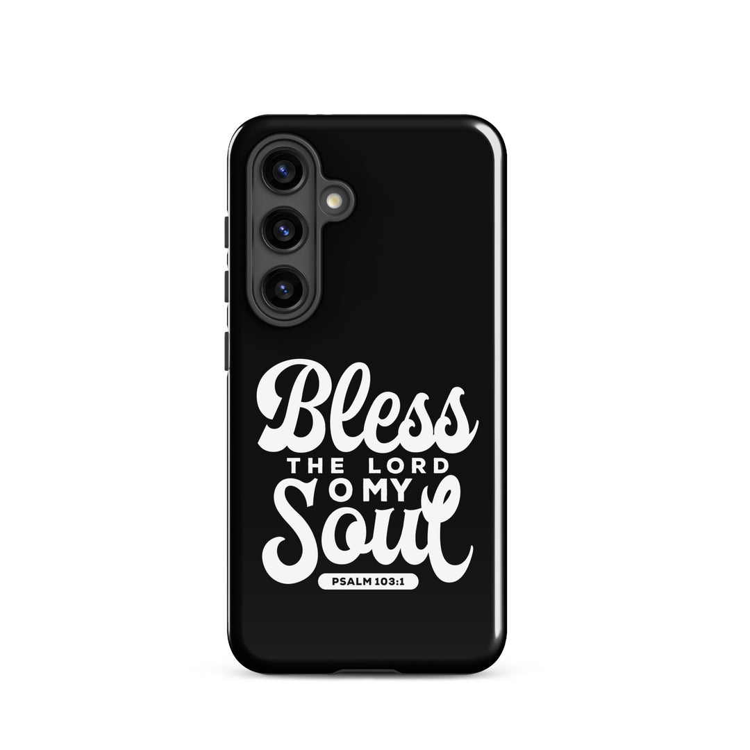 Christian Phone Case Bless The Lord for Samsung® Samsung® Phone Cases Glossy Samsung Galaxy S24 