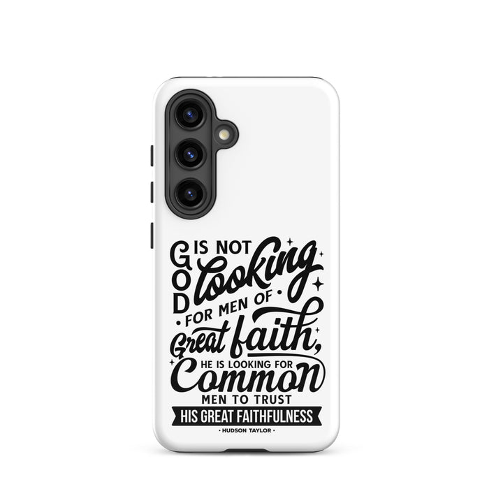 Christian Phone Case Common Men White for Samsung® Samsung® Phone Cases Glossy Samsung Galaxy S24 