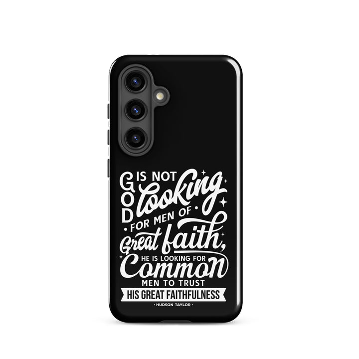 Christian Phone Case Common Men Black for Samsung® Samsung® Phone Cases Glossy Samsung Galaxy S24 