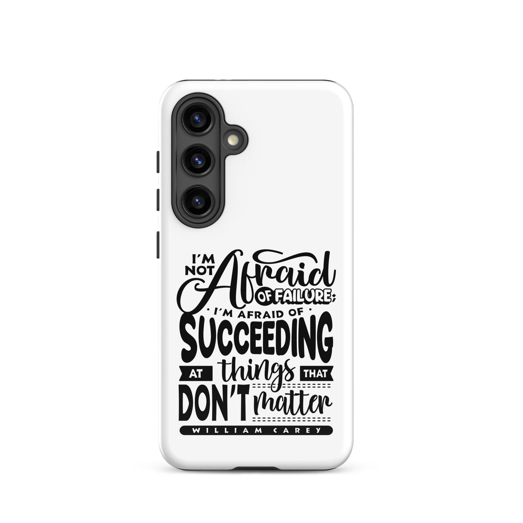 Christian Phone Case Things That Matter White for Samsung® Samsung® Phone Cases Glossy Samsung Galaxy S24 