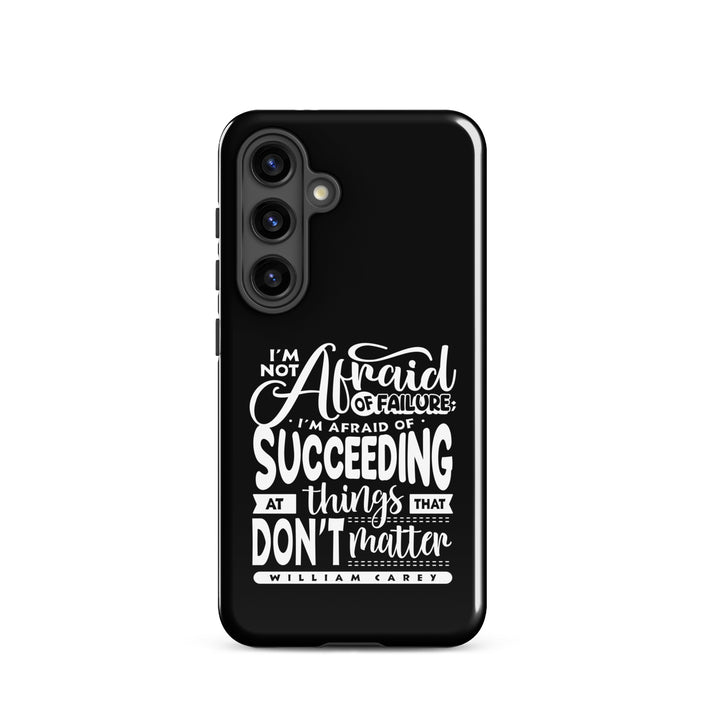 Christian Phone Case Things That Matter Black for Samsung® Samsung® Phone Cases Glossy Samsung Galaxy S24 