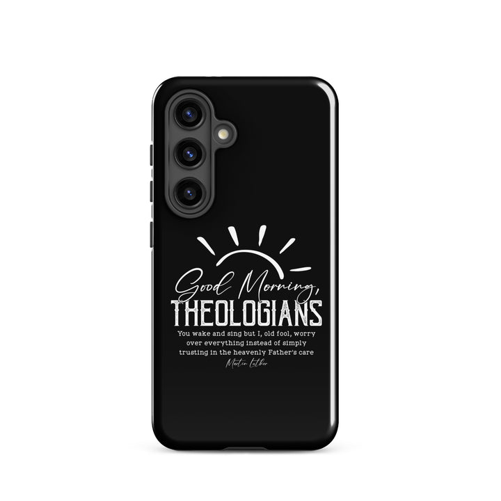 Christian Phone Case Luther's Theologians Black for Samsung® Samsung® Phone Cases Glossy Samsung Galaxy S24 