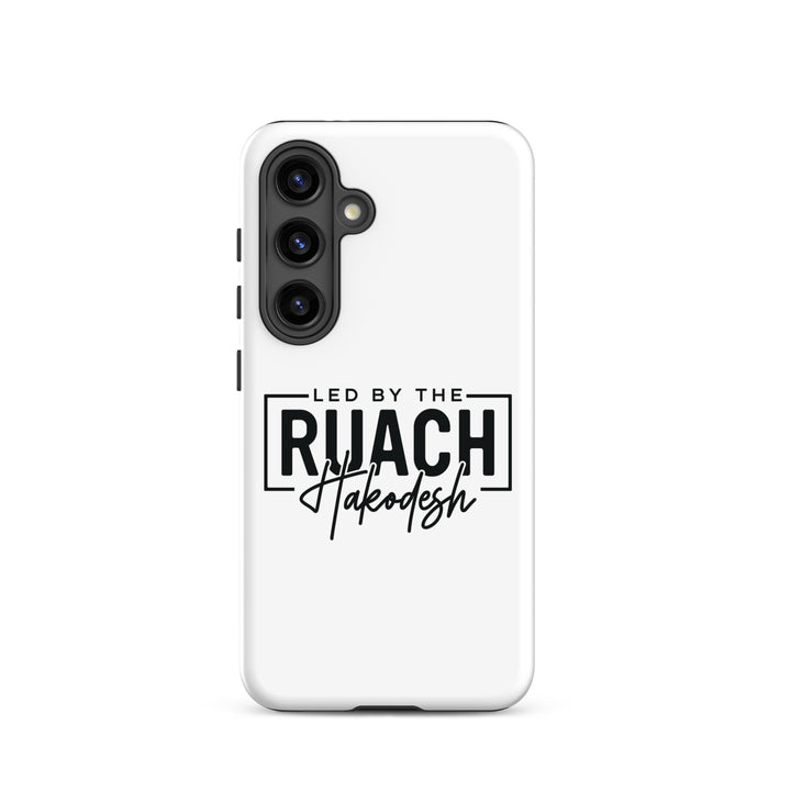 Christian Phone Case Led By Ruach Hakodesh White for Samsung® Samsung® Phone Cases Glossy Samsung Galaxy S24 