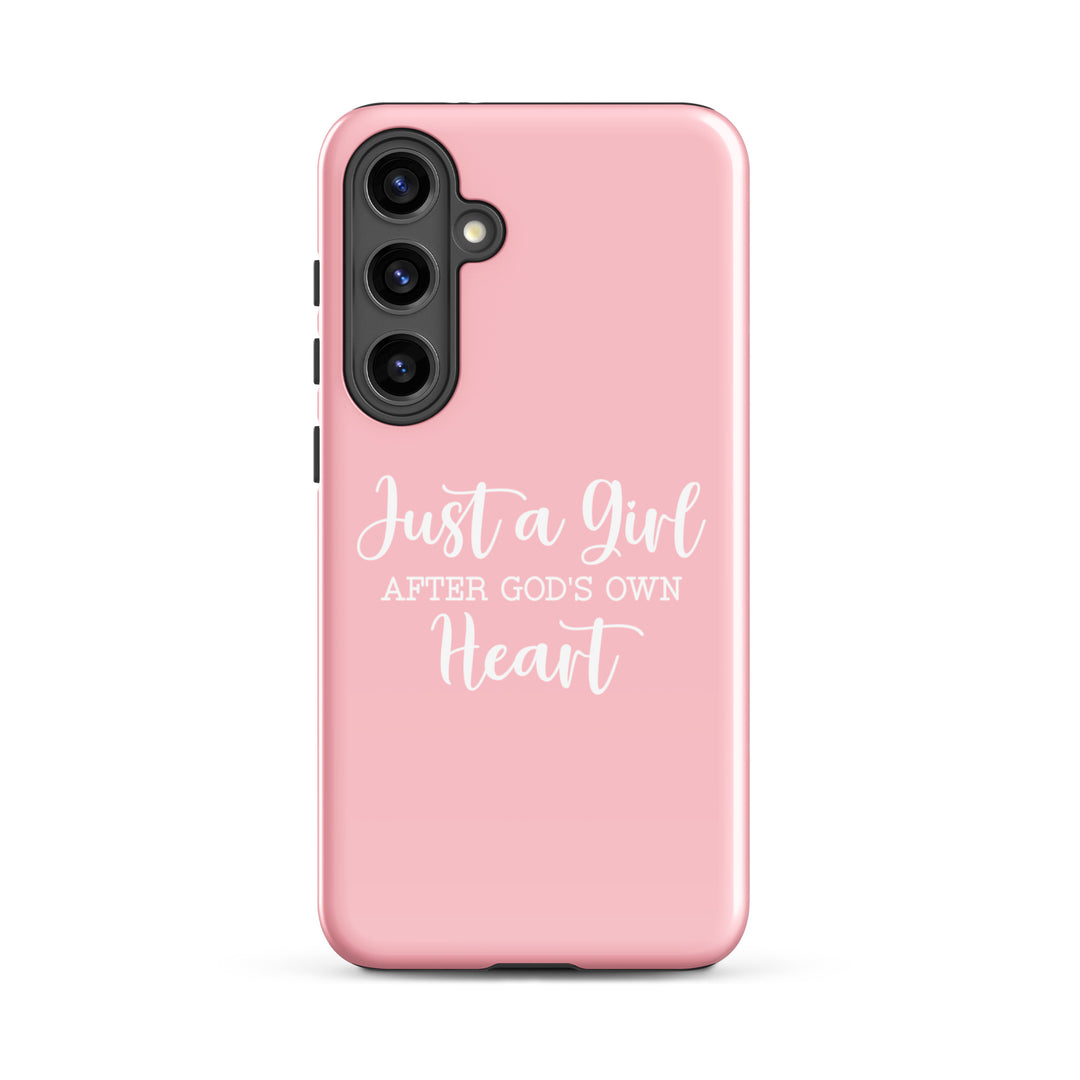 Christian Phone Case Girl After God's Heart for Samsung® Samsung® Phone Cases Glossy Samsung Galaxy S24 Plus 