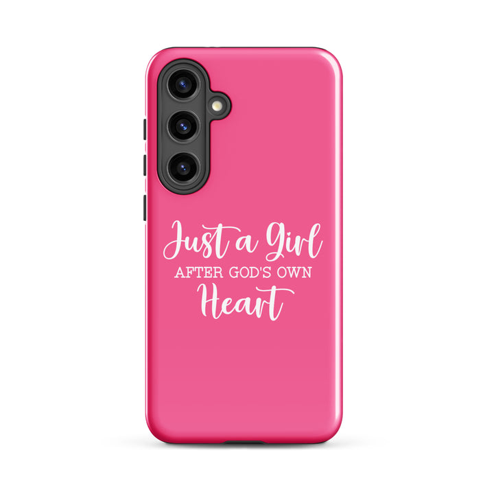 Christian Phone Case Girl After God's Heart for Samsung® Samsung® Phone Cases Glossy Samsung Galaxy S24 Plus 