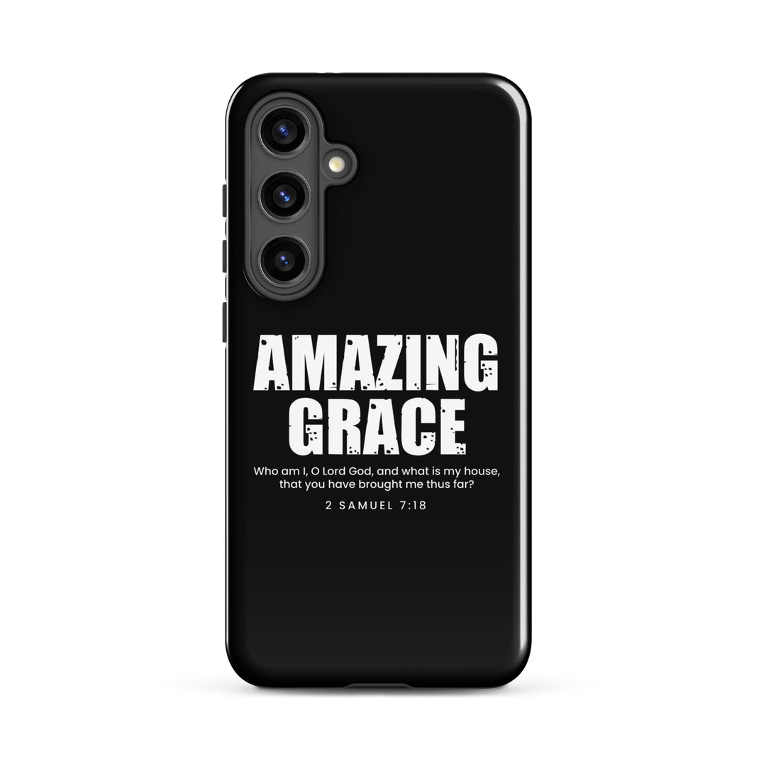 Christian Phone Case Amazing Grace for Samsung® Samsung® Phone Cases Glossy Samsung Galaxy S24 Plus 