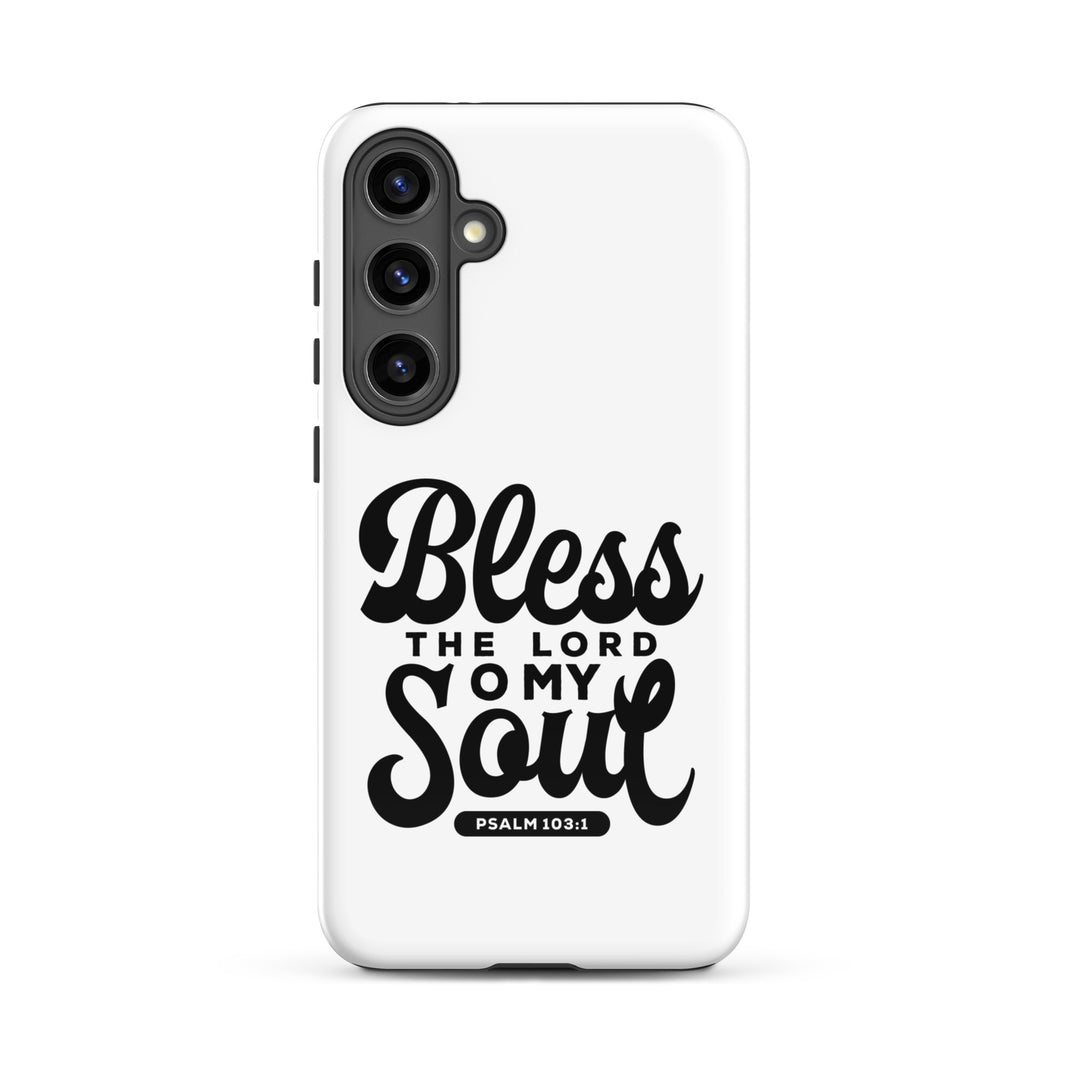 Christian Phone Case Bless The Lord for Samsung® Samsung® Phone Cases Glossy Samsung Galaxy S24 Plus 