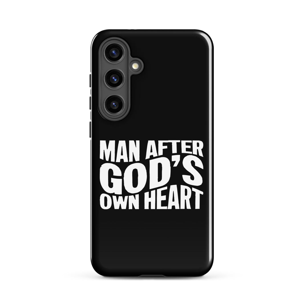 Christian Phone Case Man After God's Heart for Samsung® Samsung® Phone Cases Glossy Samsung Galaxy S24 Plus 