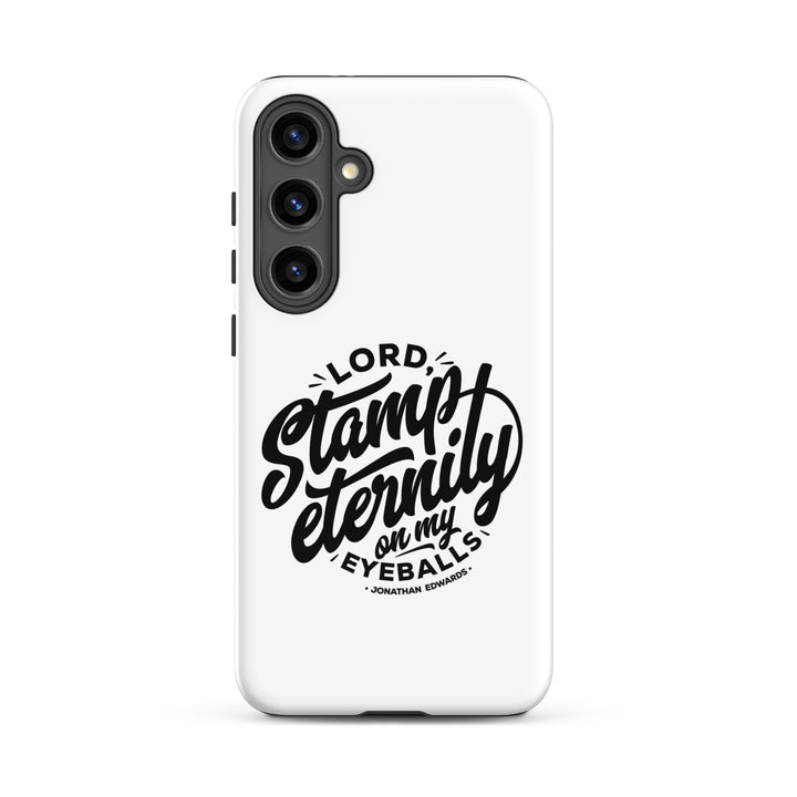 Christian Phone Case Stamp Eternity White for Samsung® Samsung® Phone Cases Glossy Samsung Galaxy S24 Plus 