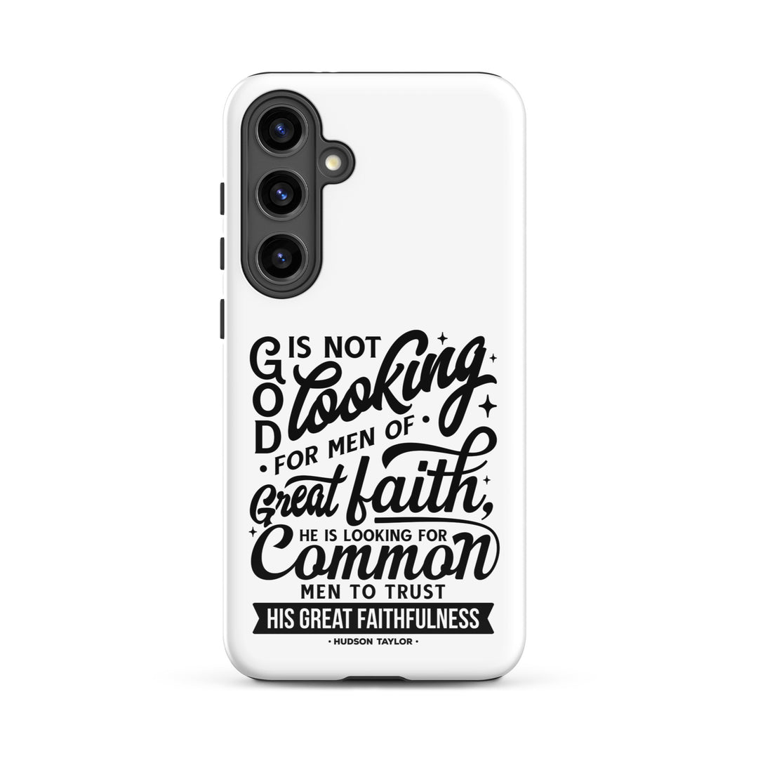 Christian Phone Case Common Men White for Samsung® Samsung® Phone Cases Glossy Samsung Galaxy S24 Plus 