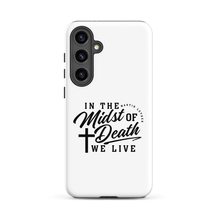 Christian Phone Case Midst of Death White for Samsung® Samsung® Phone Cases Glossy Samsung Galaxy S24 Plus 