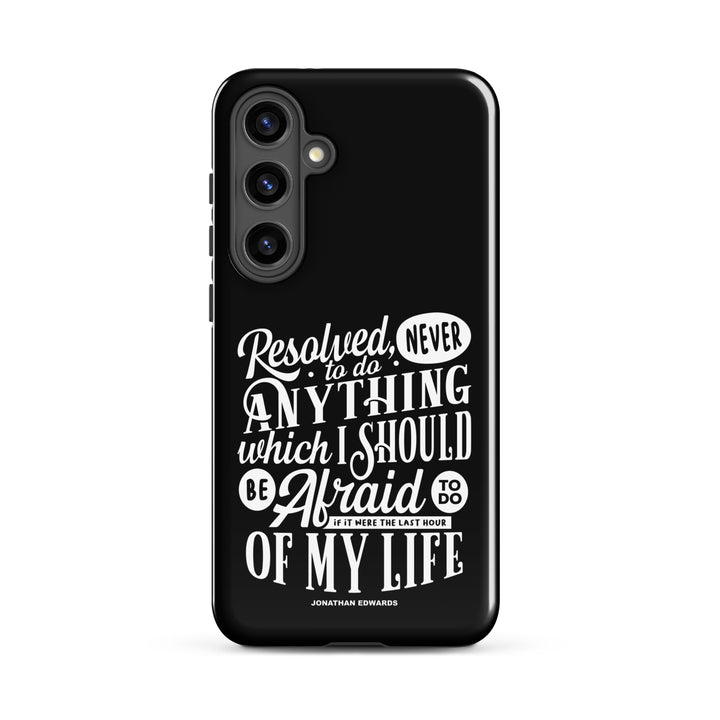 Christian Phone Case Last Hour Black for Samsung® Samsung® Phone Cases Glossy Samsung Galaxy S24 Plus 