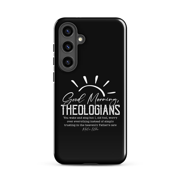 Christian Phone Case Luther's Theologians Black for Samsung® Samsung® Phone Cases Glossy Samsung Galaxy S24 Plus 