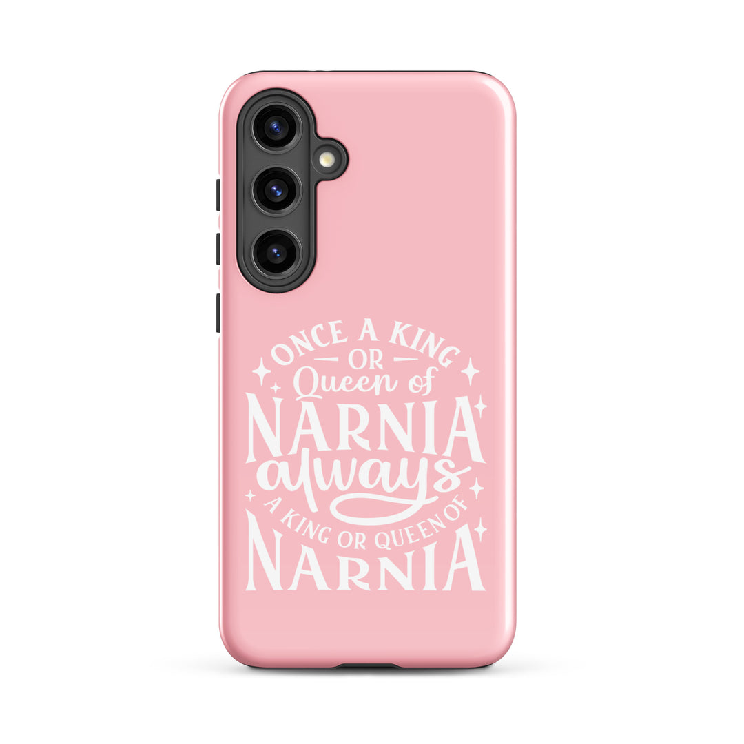 Christian Phone Case King or Queen Narnia Pink for Samsung® Samsung® Phone Cases Glossy Samsung Galaxy S24 Plus 