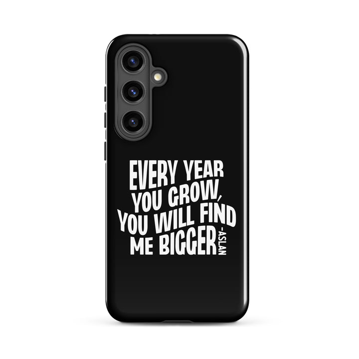 Christian Phone Case Every Year You Grow Black for Samsung® Samsung® Phone Cases Glossy Samsung Galaxy S24 Plus 