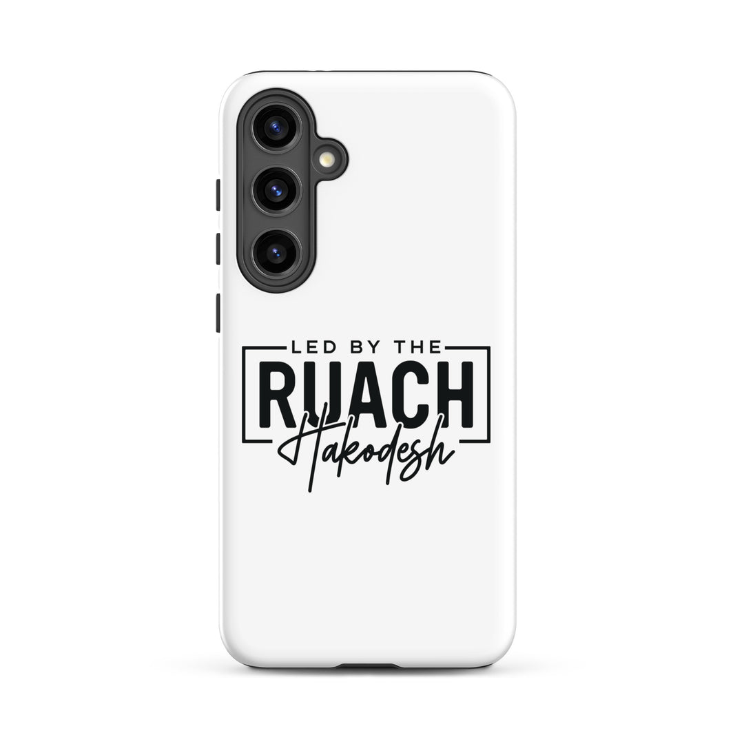 Christian Phone Case Led By Ruach Hakodesh White for Samsung® Samsung® Phone Cases Glossy Samsung Galaxy S24 Plus 