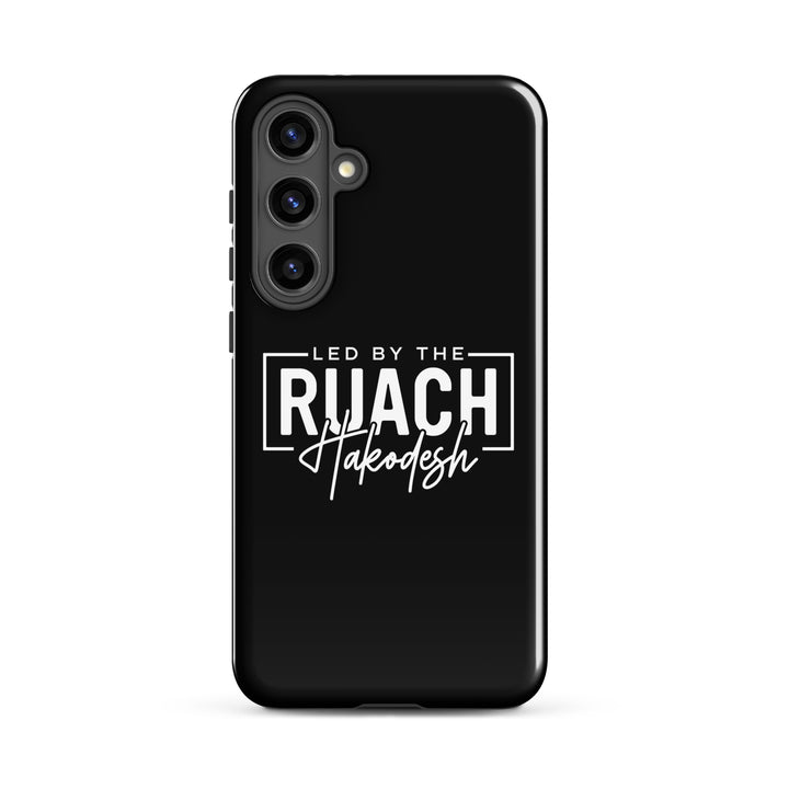 Christian Phone Case Led By Ruach Hakodesh Black for Samsung® Samsung® Phone Cases Glossy Samsung Galaxy S24 Plus 