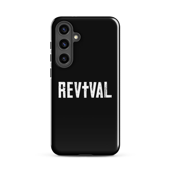 Christian Phone Case Revival Black for Samsung® Samsung® Phone Cases Glossy Samsung Galaxy S24 Plus 