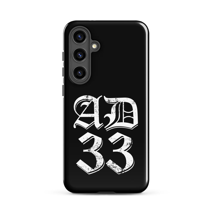 Christian Phone Case AD 33 Old English Black for Samsung® Samsung® Phone Cases Glossy Samsung Galaxy S24 Plus 