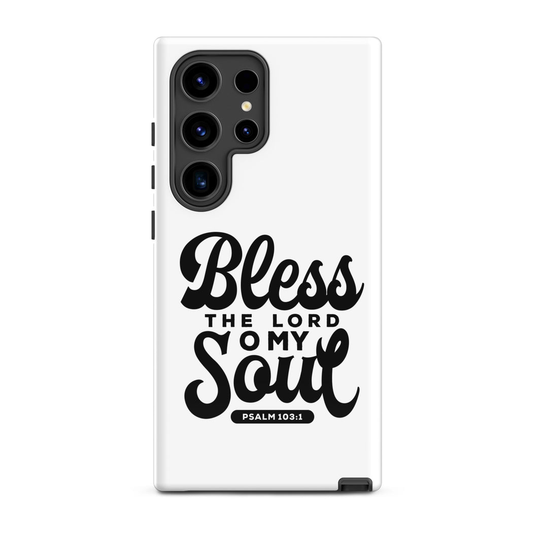 Christian Phone Case Bless The Lord for Samsung® Samsung® Phone Cases Glossy Samsung Galaxy S24 Ultra 