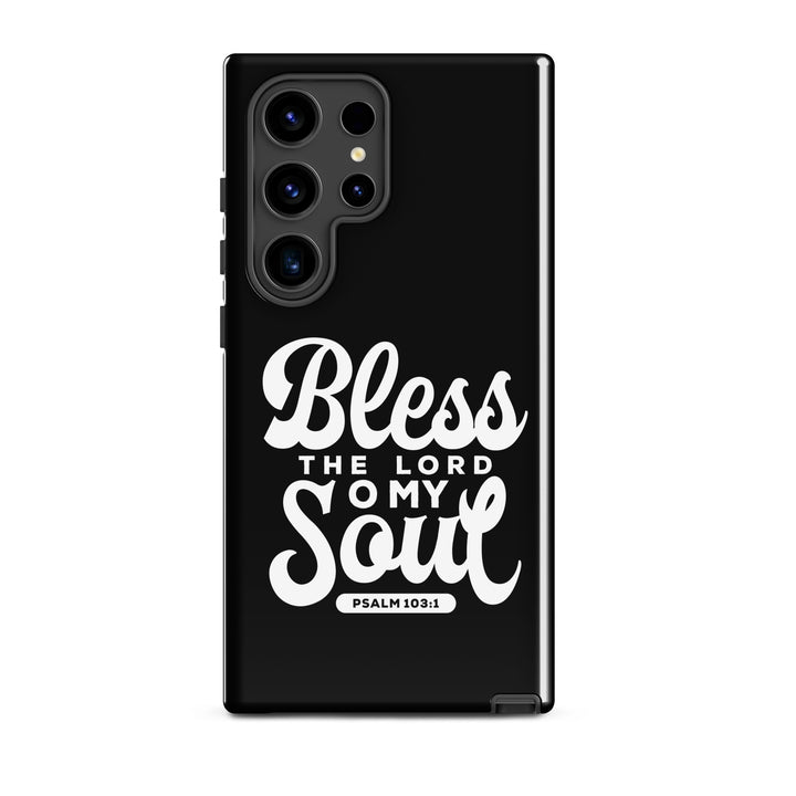 Christian Phone Case Bless The Lord for Samsung® Samsung® Phone Cases Glossy Samsung Galaxy S24 Ultra 