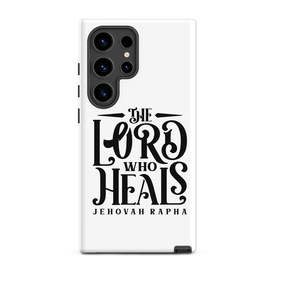 Christian Phone Case The Lord Who Heals for Samsung® Samsung® Phone Cases Glossy Samsung Galaxy S24 Ultra 