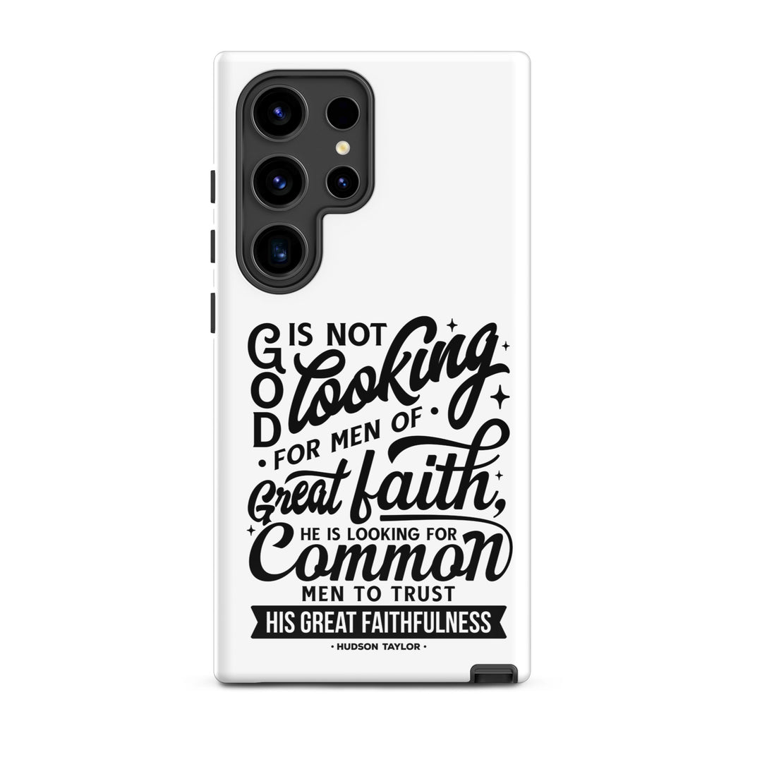 Christian Phone Case Common Men White for Samsung® Samsung® Phone Cases Glossy Samsung Galaxy S24 Ultra 