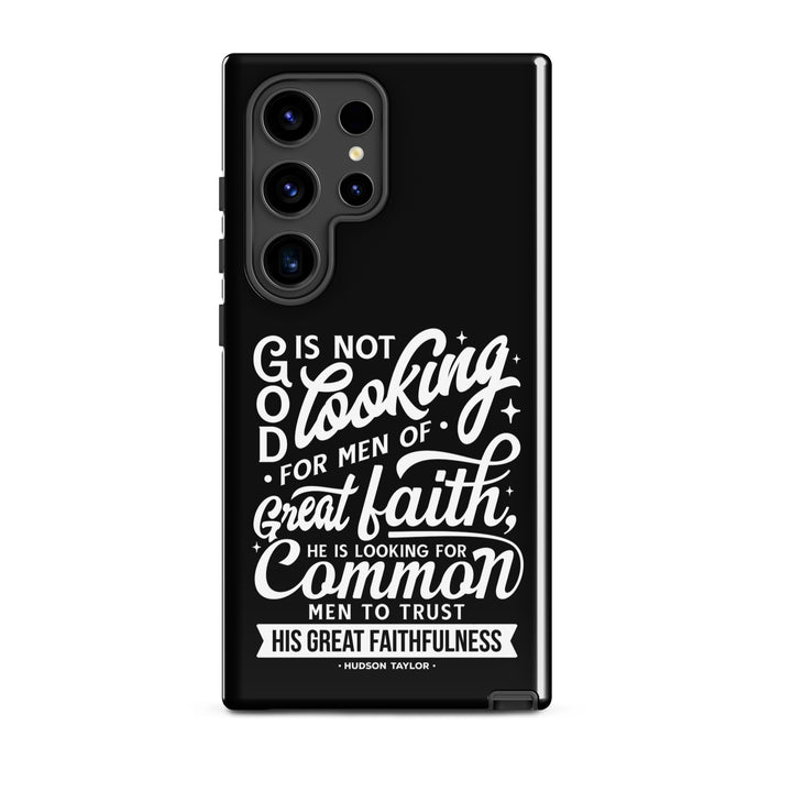 Christian Phone Case Common Men Black for Samsung® Samsung® Phone Cases Glossy Samsung Galaxy S24 Ultra 