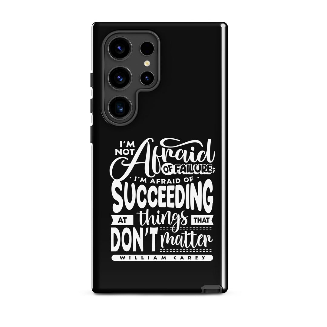 Christian Phone Case Things That Matter Black for Samsung® Samsung® Phone Cases Glossy Samsung Galaxy S24 Ultra 