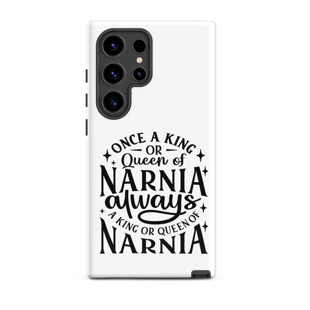 Christian Phone Case King or Queen Narnia White for Samsung® Samsung® Phone Cases Glossy Samsung Galaxy S24 Ultra 