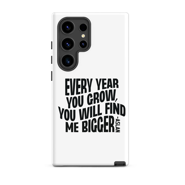 Christian Phone Case Every Year You Grow White for Samsung® Samsung® Phone Cases Glossy Samsung Galaxy S24 Ultra 