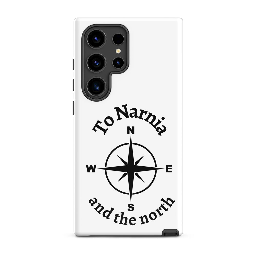 Christian Phone Case To Narnia White for Samsung® Samsung® Phone Cases Glossy Samsung Galaxy S24 Ultra 