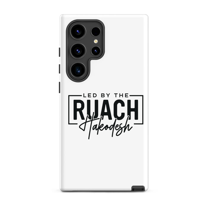 Christian Phone Case Led By Ruach Hakodesh White for Samsung® Samsung® Phone Cases Glossy Samsung Galaxy S24 Ultra 