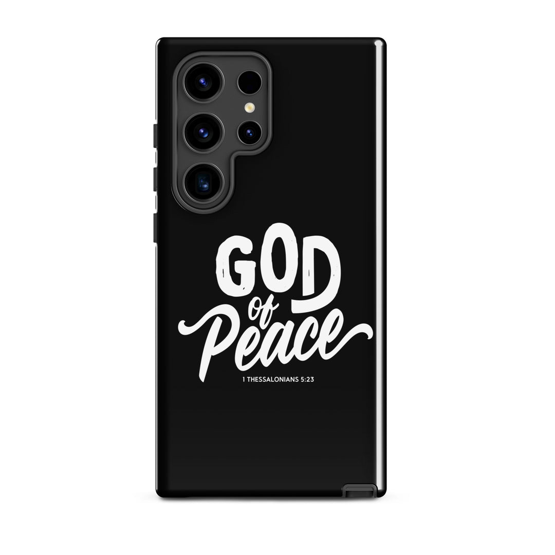 Christian Phone Case God of Peace Black for Samsung® Samsung® Phone Cases Glossy Samsung Galaxy S24 Ultra 