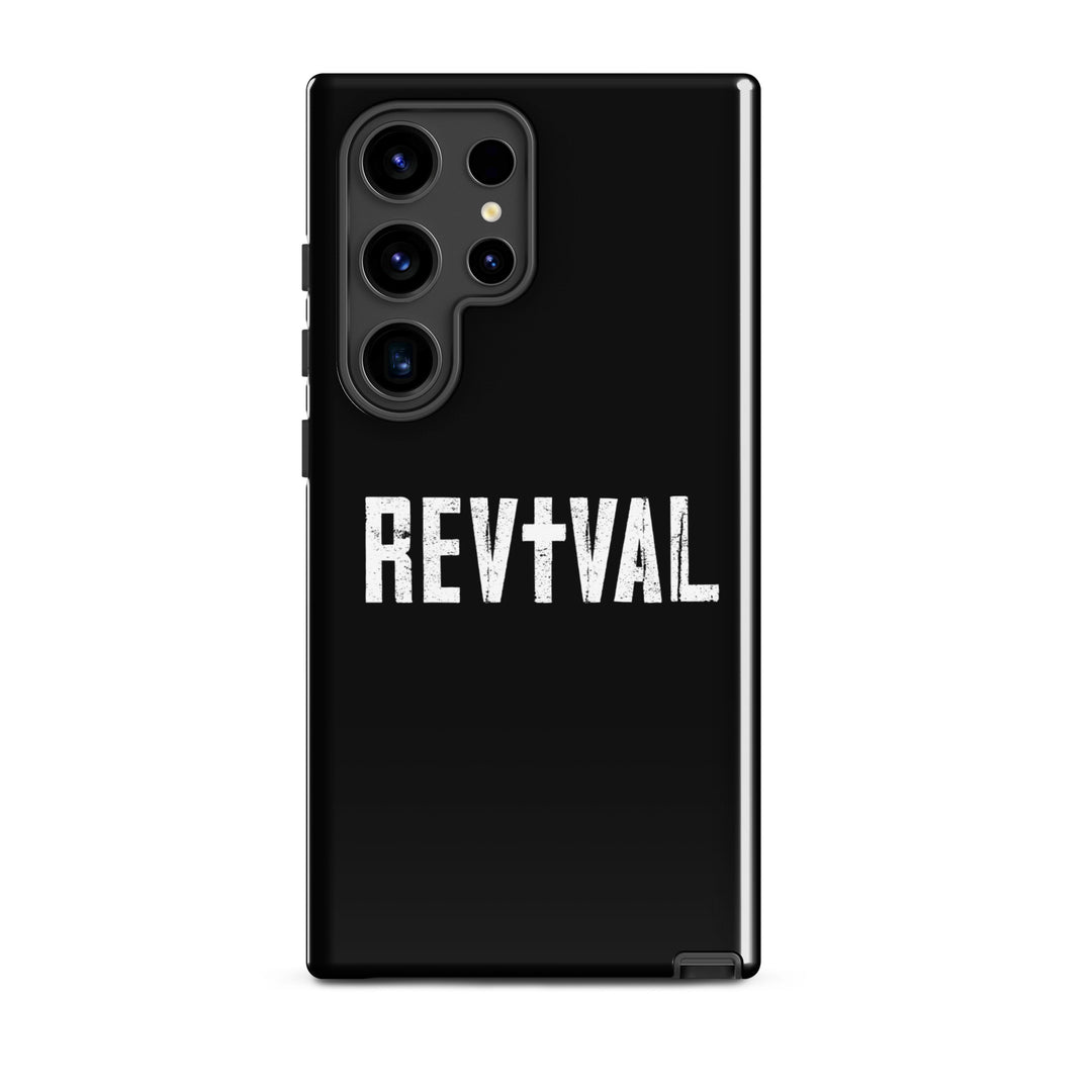 Christian Phone Case Revival Black for Samsung® Samsung® Phone Cases Glossy Samsung Galaxy S24 Ultra 