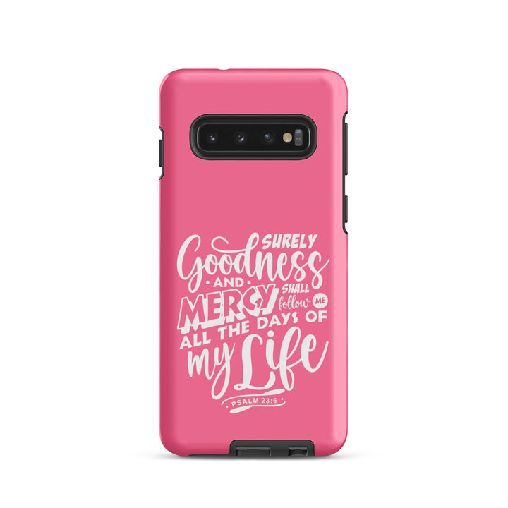 Christian Phone Case Goodness and Mercy for Samsung® Samsung® Phone Cases Matte Samsung Galaxy S10 