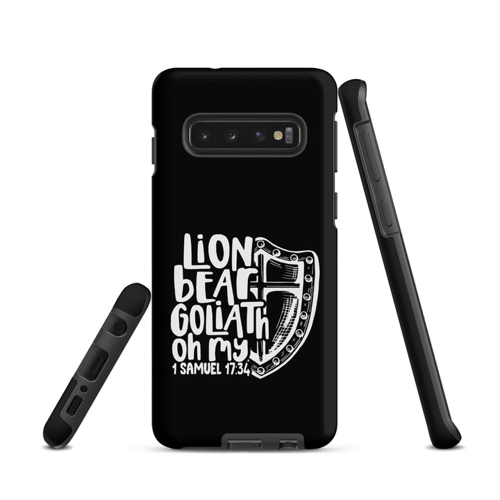 Christian Phone Case Lion Bear Goliath Oh My for Samsung® Samsung® Phone Cases   