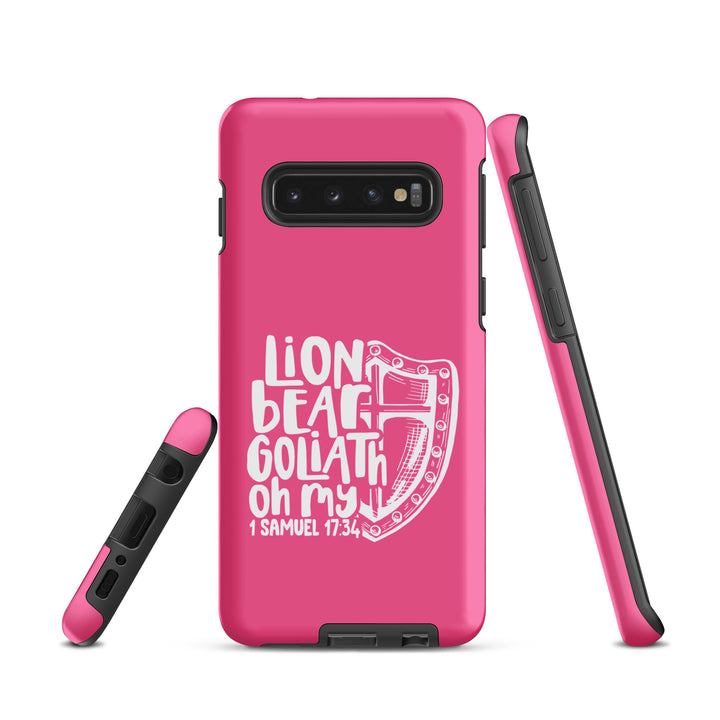 Christian Phone Case Lion Bear Goliath Oh My for Samsung® Samsung® Phone Cases   