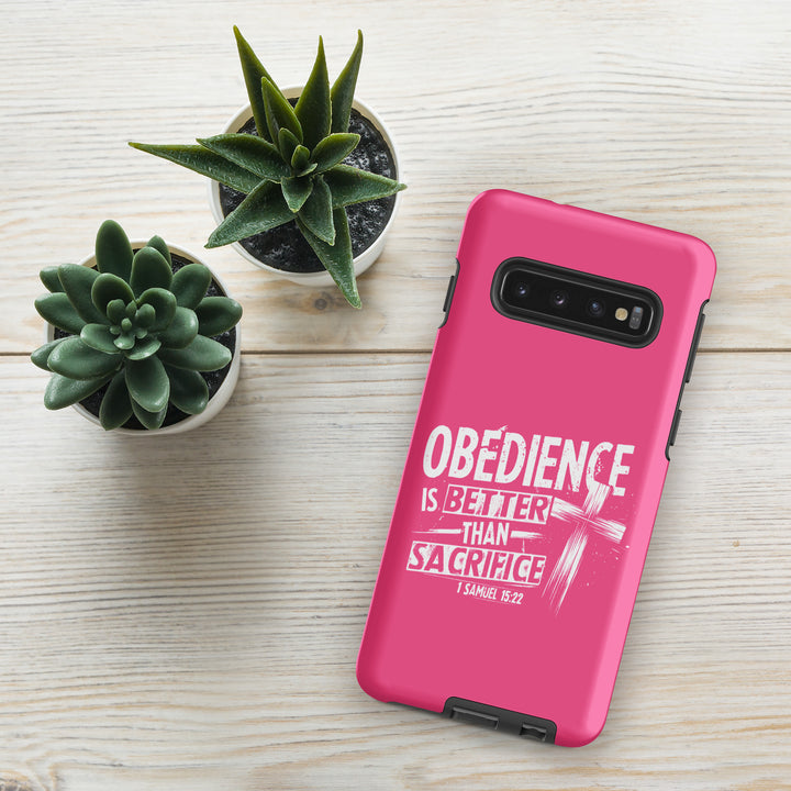 Christian Phone Case Obedience Is Better for Samsung® Samsung® Phone Cases   