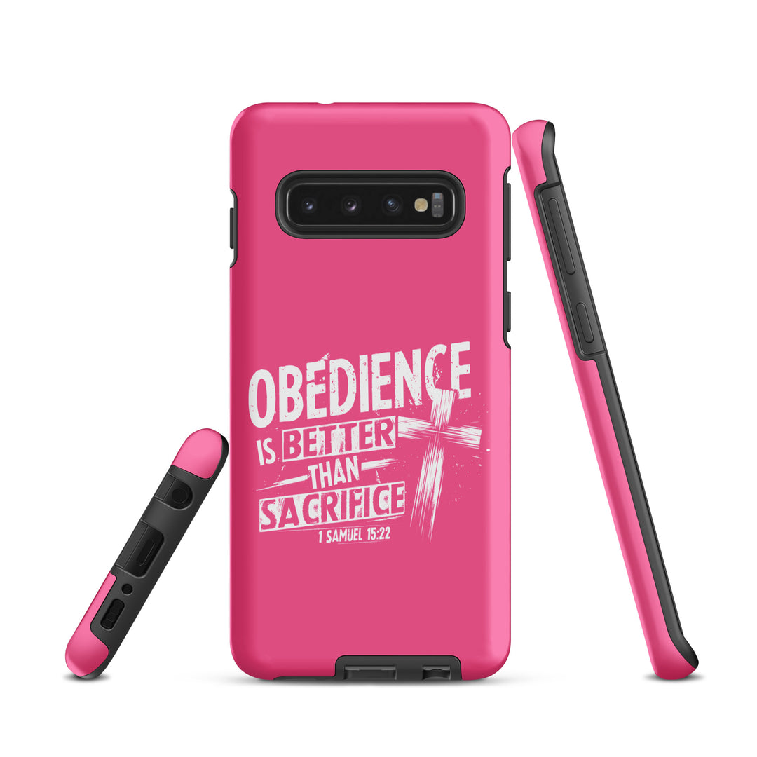 Christian Phone Case Obedience Is Better for Samsung® Samsung® Phone Cases   