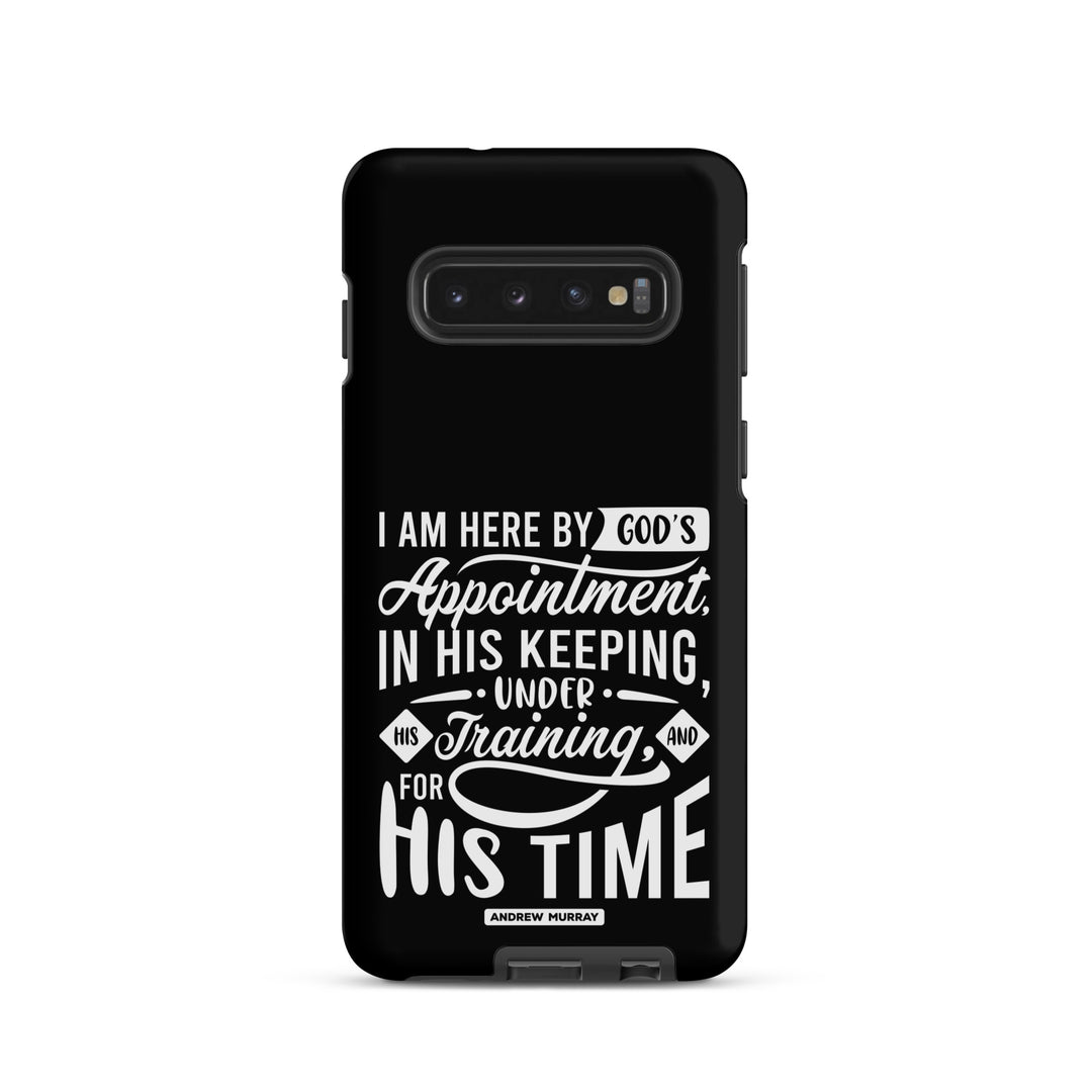 Christian Phone Case His Time Black for Samsung® Samsung® Phone Cases Matte Samsung Galaxy S10 