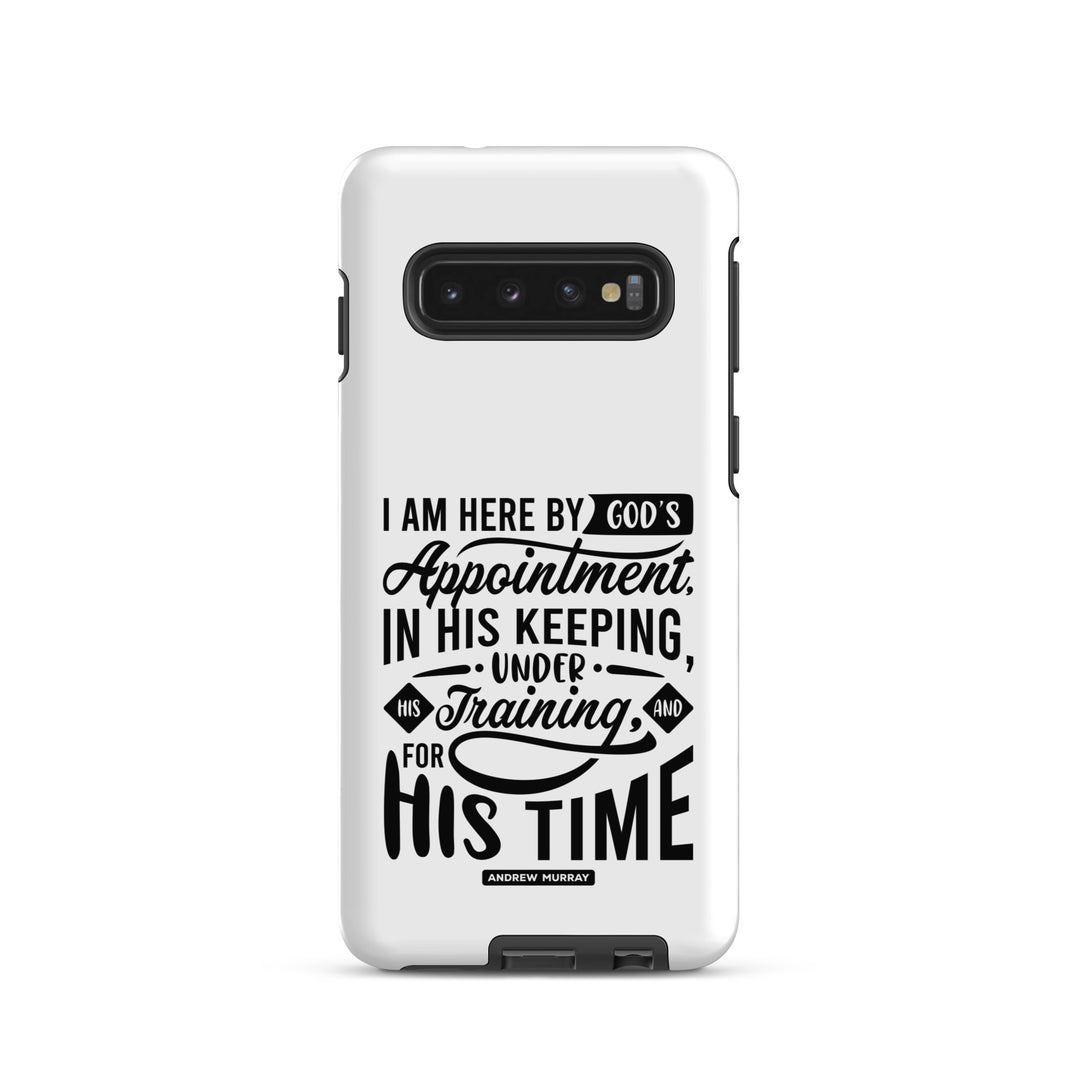 Christian Phone Case His Time White for Samsung® Samsung® Phone Cases Matte Samsung Galaxy S10 