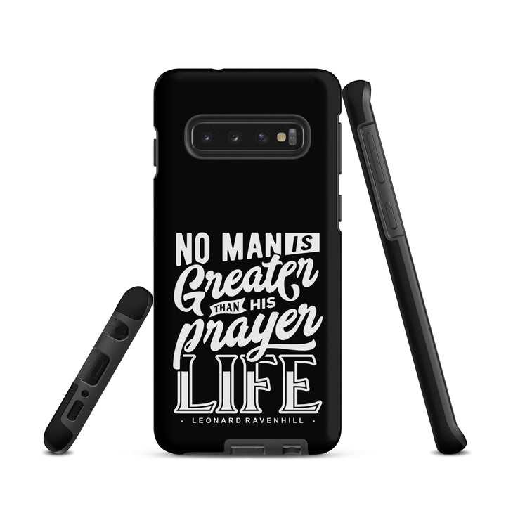 Christian Phone Case Prayer Life Black for Samsung® Samsung® Phone Cases   