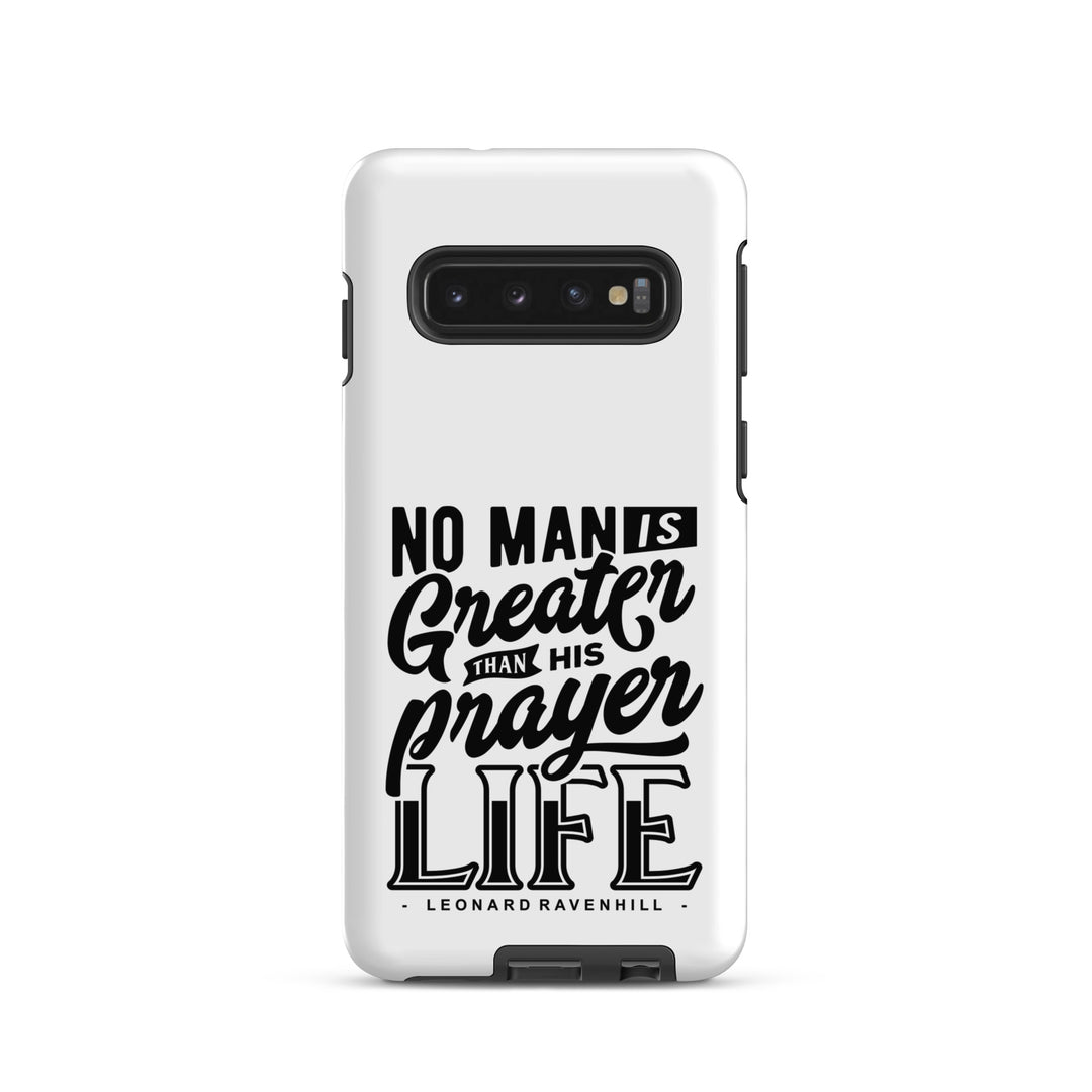 Christian Phone Case Prayer Life White for Samsung® Samsung® Phone Cases Matte Samsung Galaxy S10 